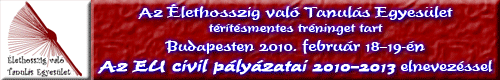 Az EU civil pályázatai 2010-2013, Budapest Az EU civil pályázatai 2010-2013, Budapest